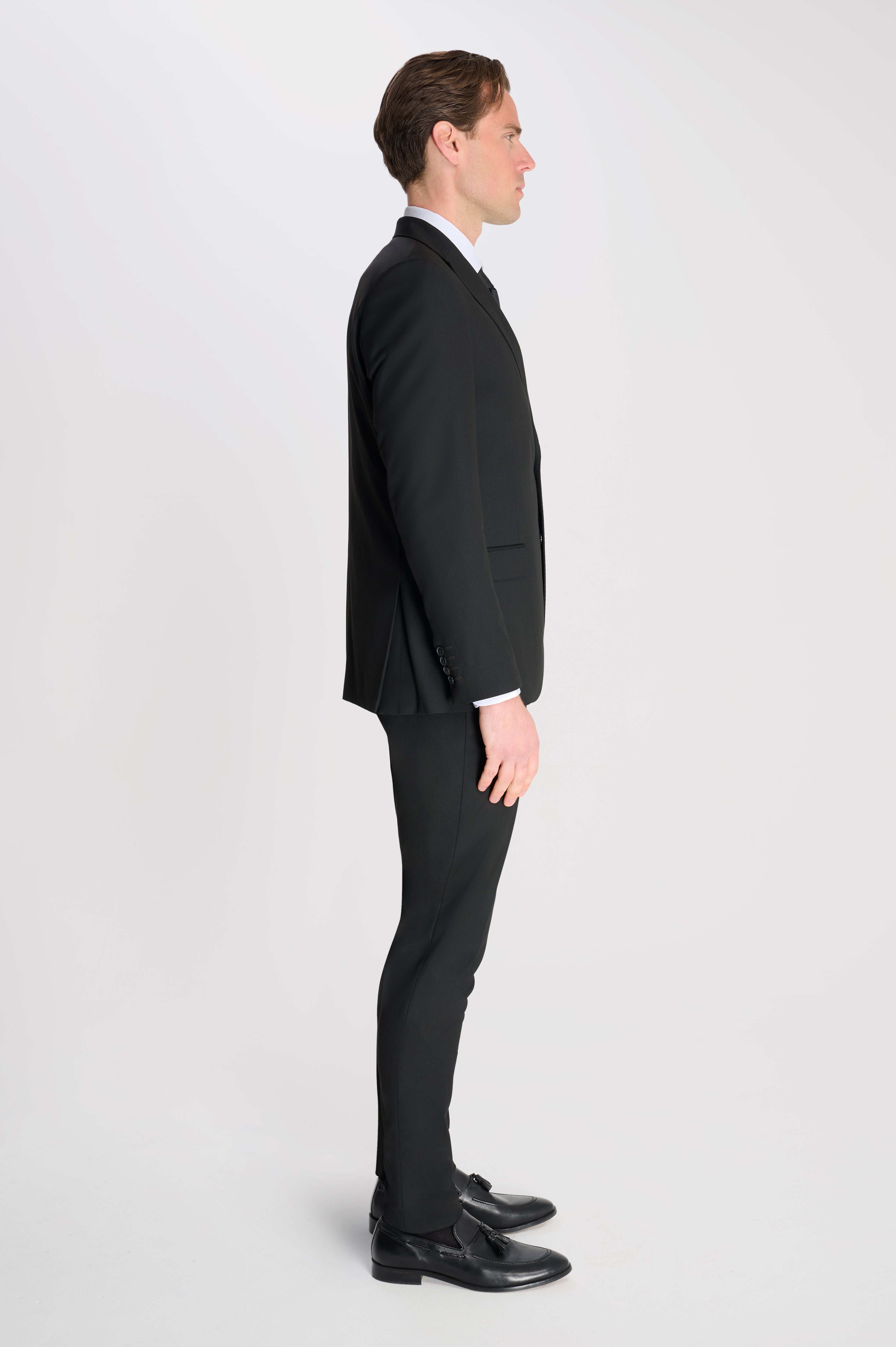Edina 2 Piece Suit Set by Carter & Jones in Black RRP £179