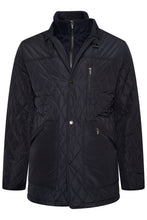 Load image into Gallery viewer, Top Secret Quilted Jacket in Navy RRP £129
