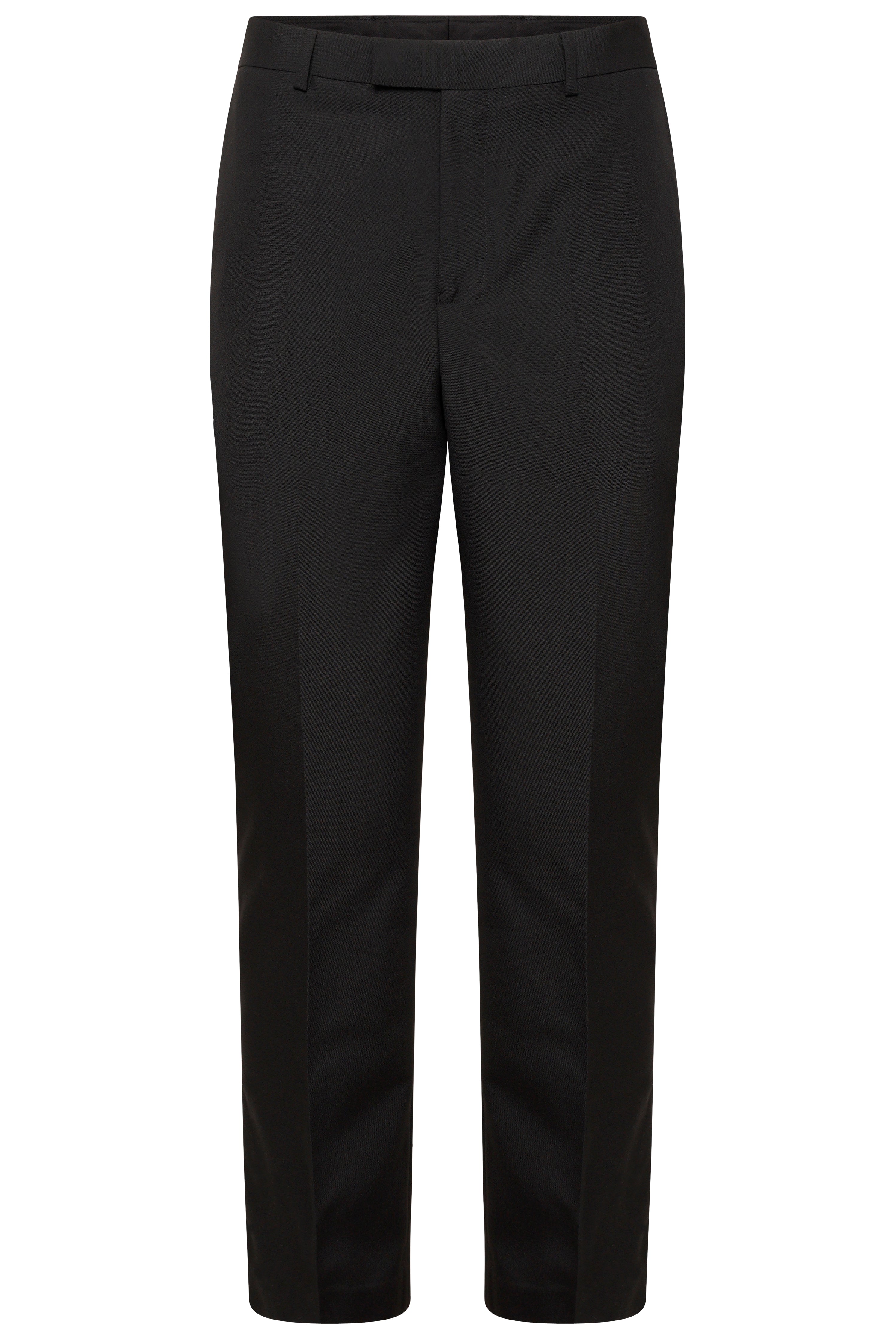 Carter & Jones Black Big & Tall Trouser in Black RRP £79.99