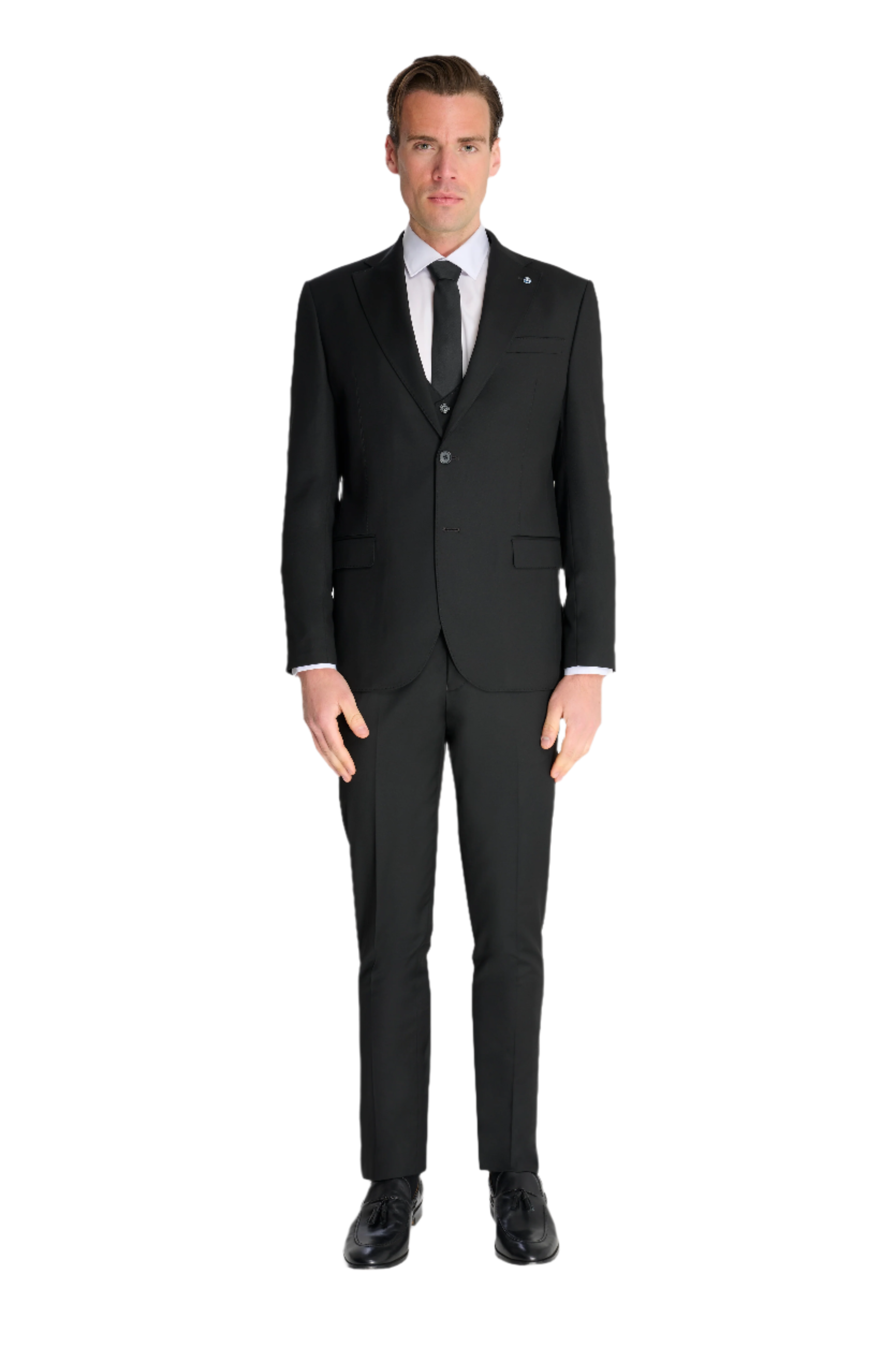 Edina 3 Piece Suit Set by Carter & Jones in Black RRP £229