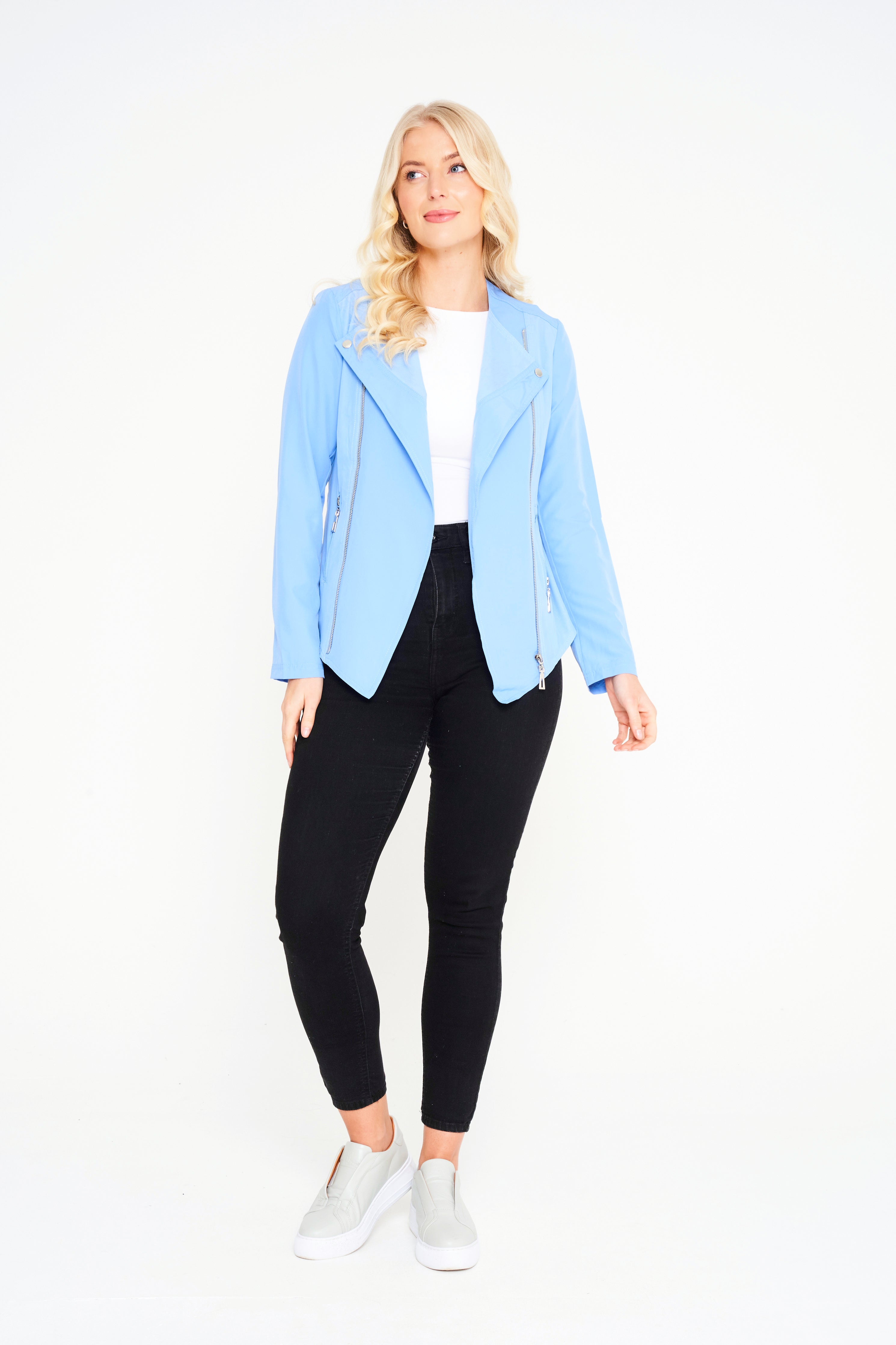 Elle Abbie Jacket in Blue  RRP £109