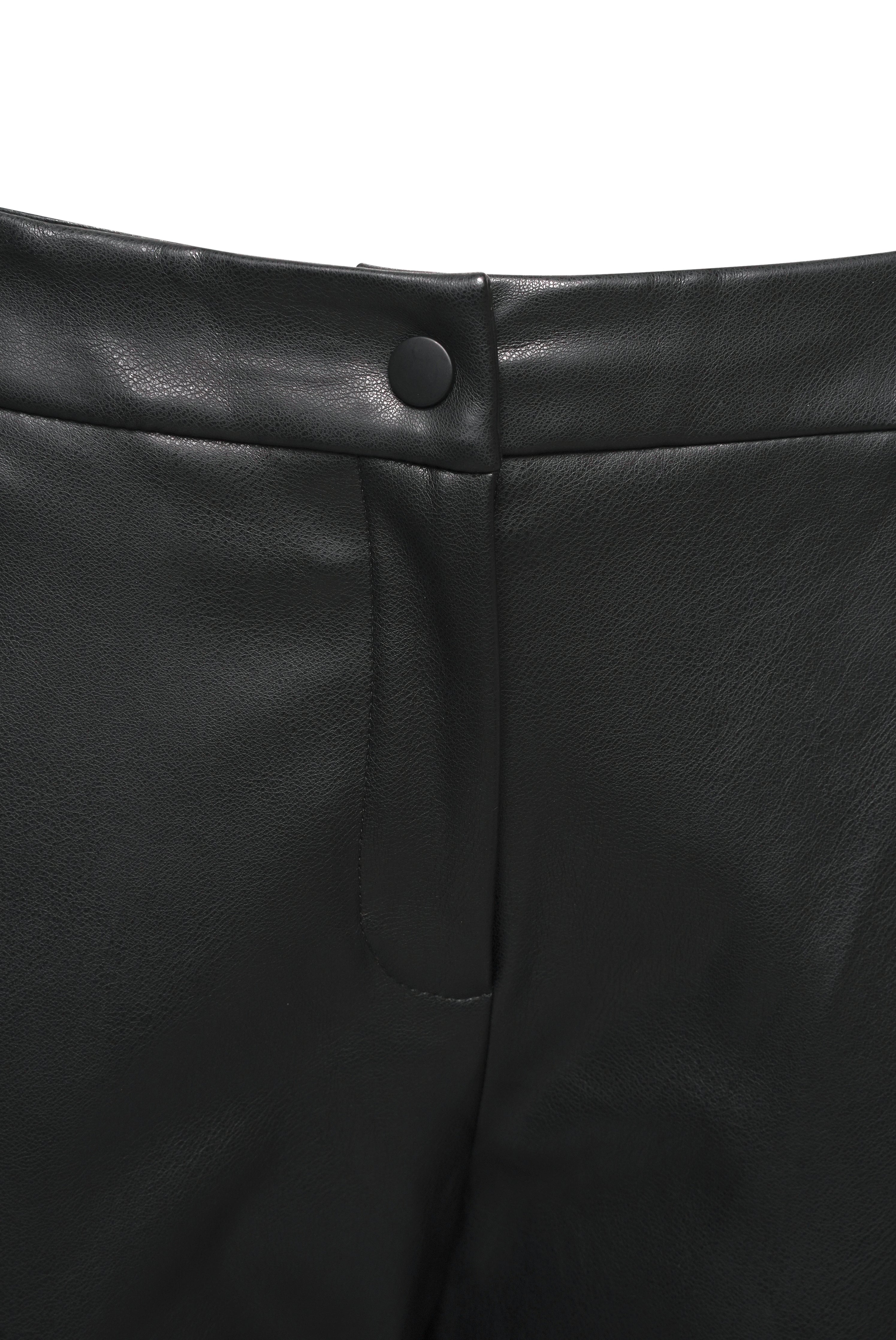 Elle Tiana Fleece Lined Faux Leather Trousers RRP £65