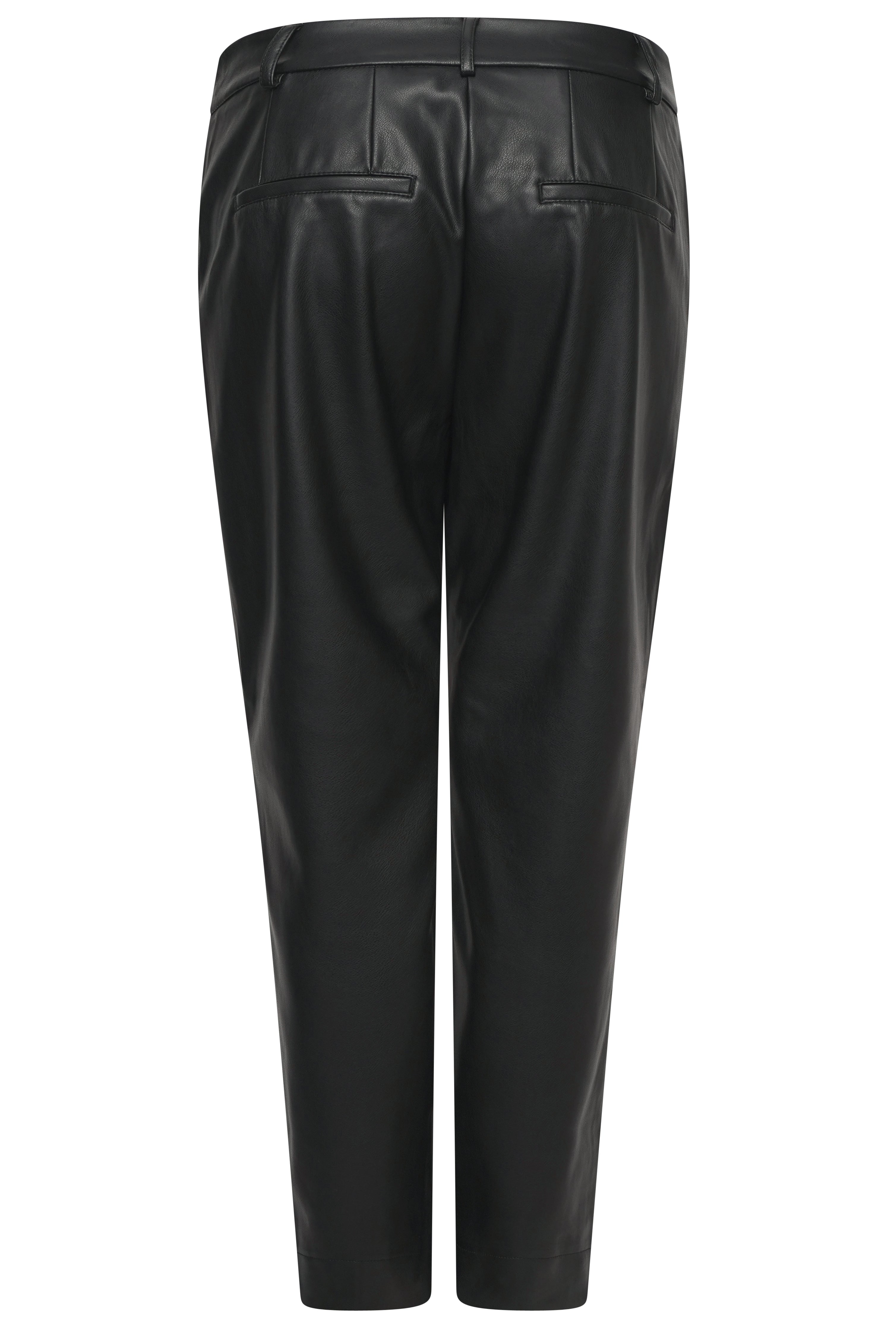 Elle Tiana Fleece Lined Faux Leather Trousers RRP £65