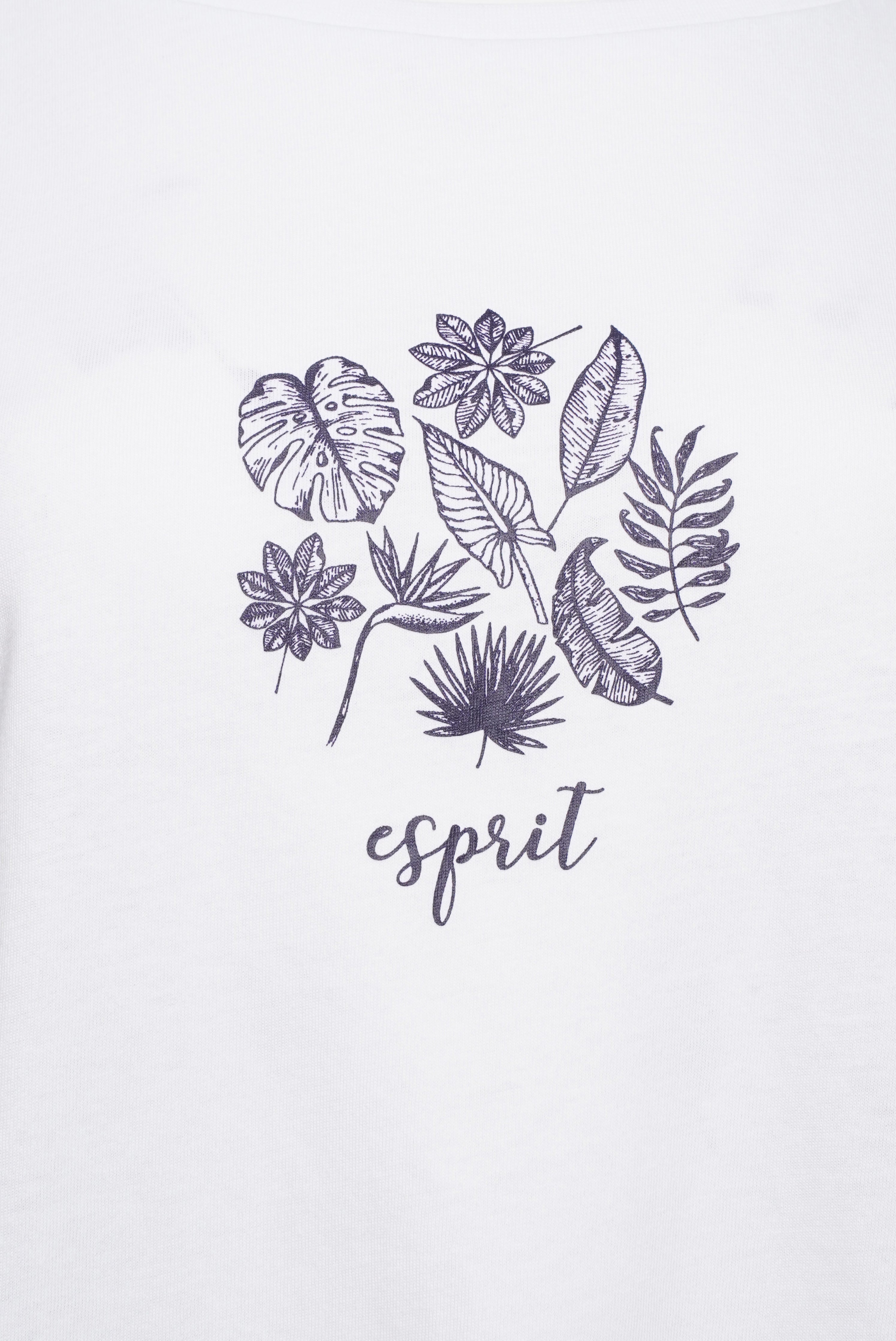 Esprit Ladies T-Shirt Pattern 13 White RRP £30