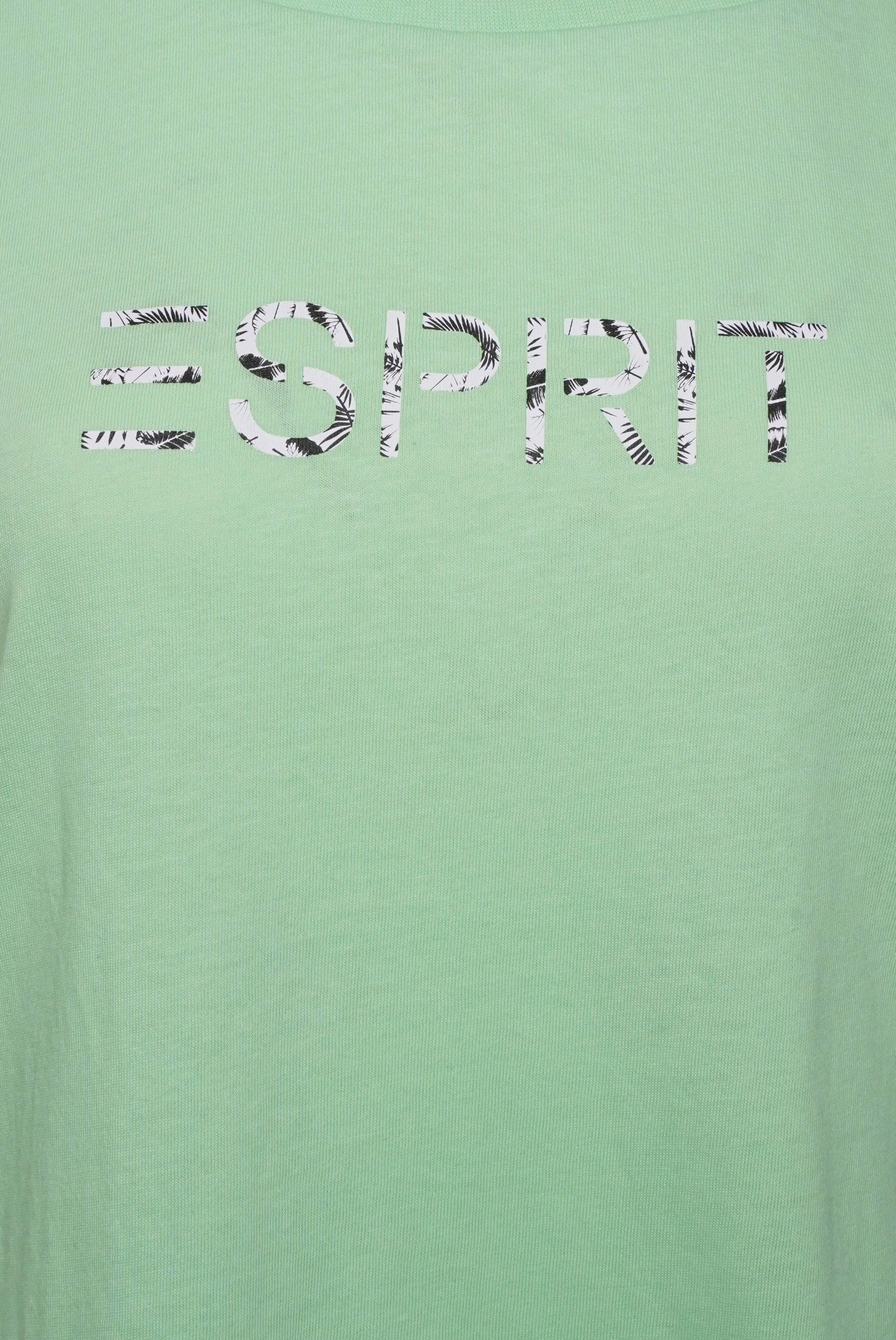 Esprit Ladies T-Shirt Pattern 10 Green RRP £30