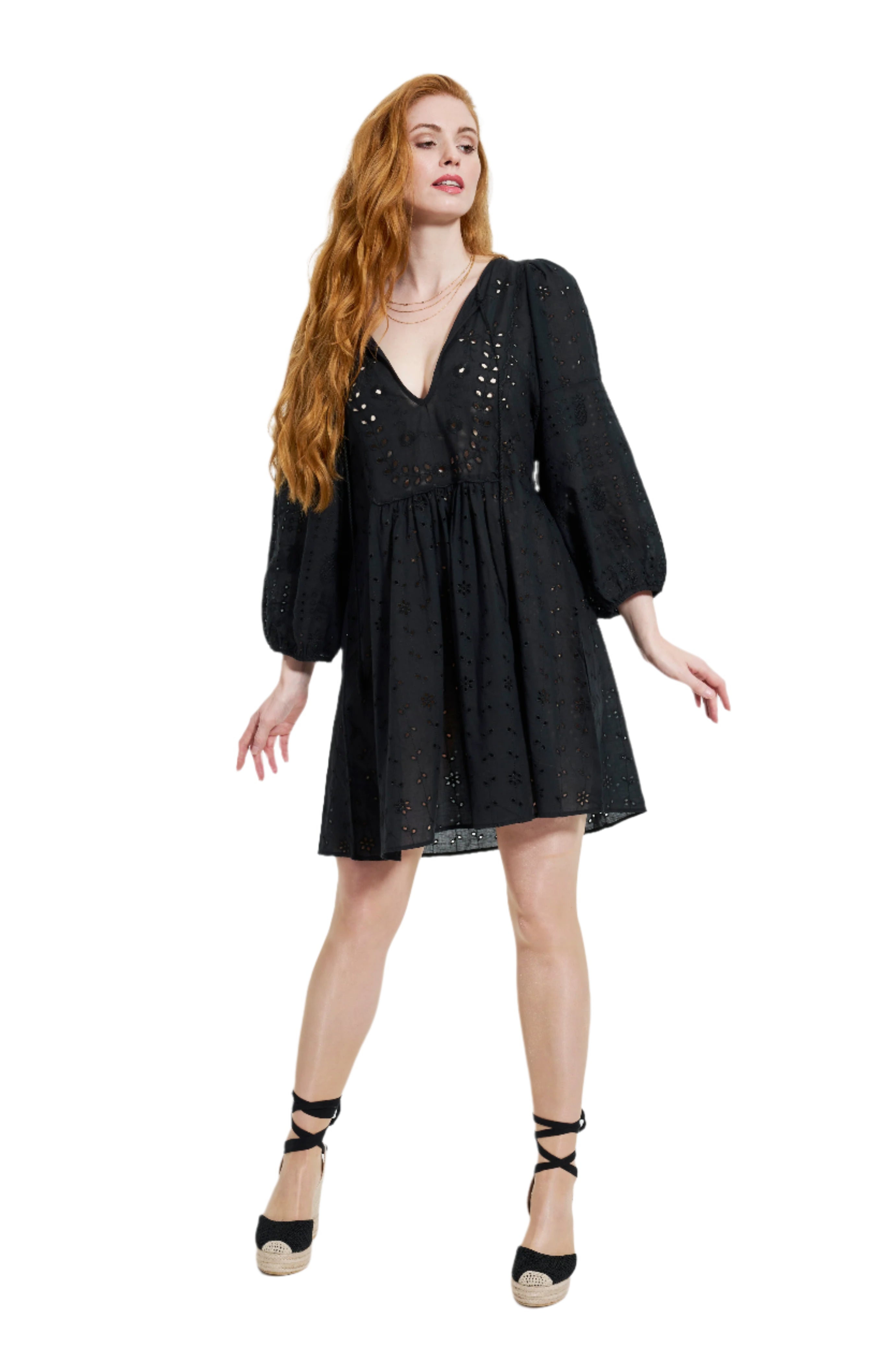 Elle Jane Embroidery Anglaise Beach Dress Multi Pack RRP £270