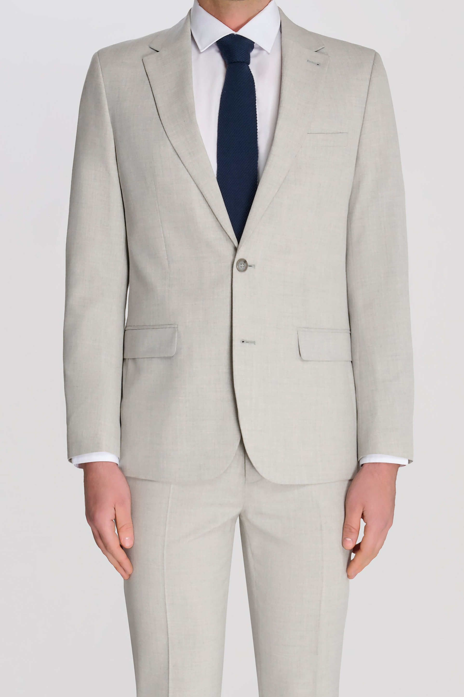 Alex Fawn Single Breasted 2 Piece Suit RRP £199