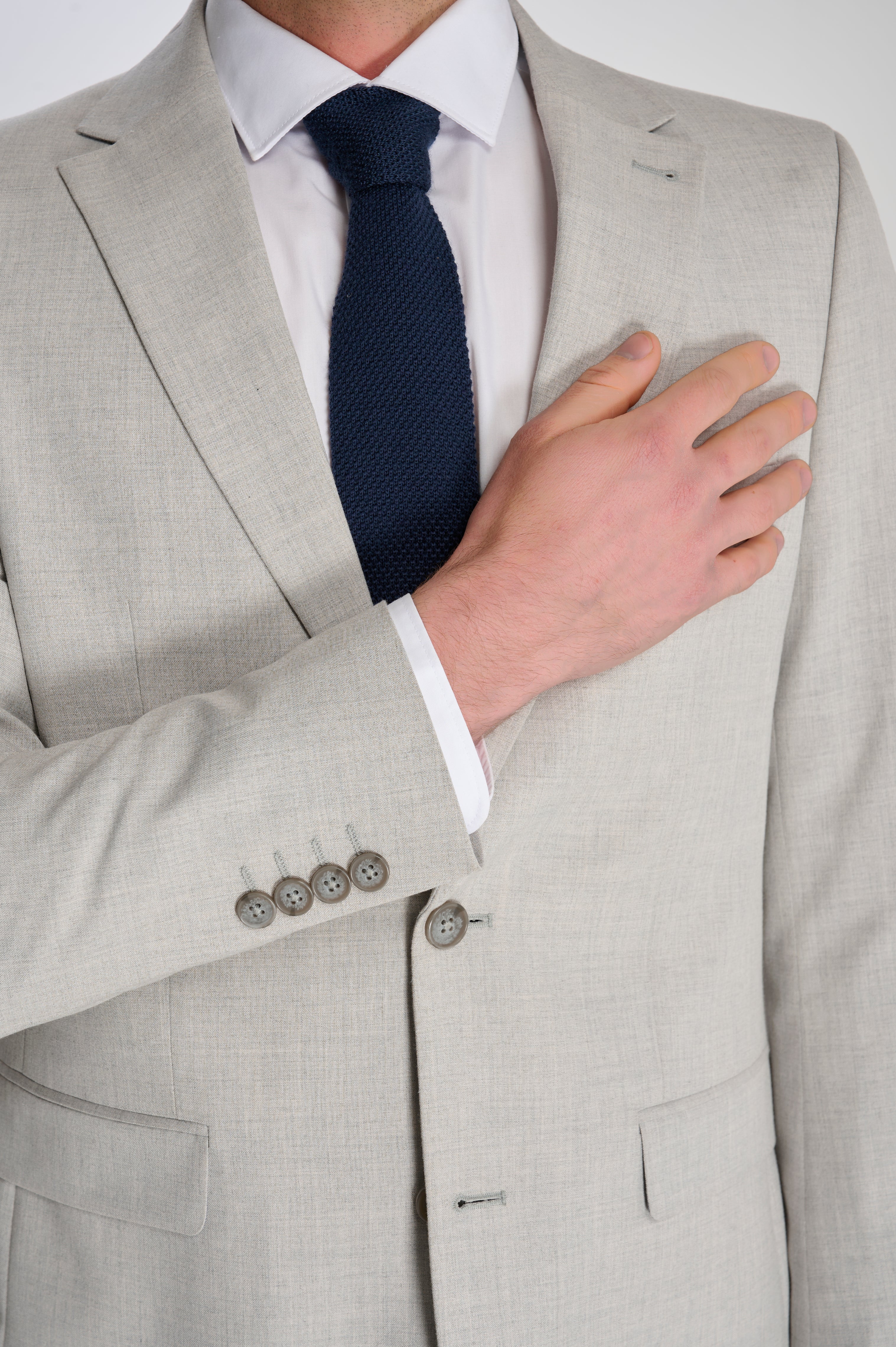 Alex Fawn Single Breasted 2 Piece Suit RRP £199