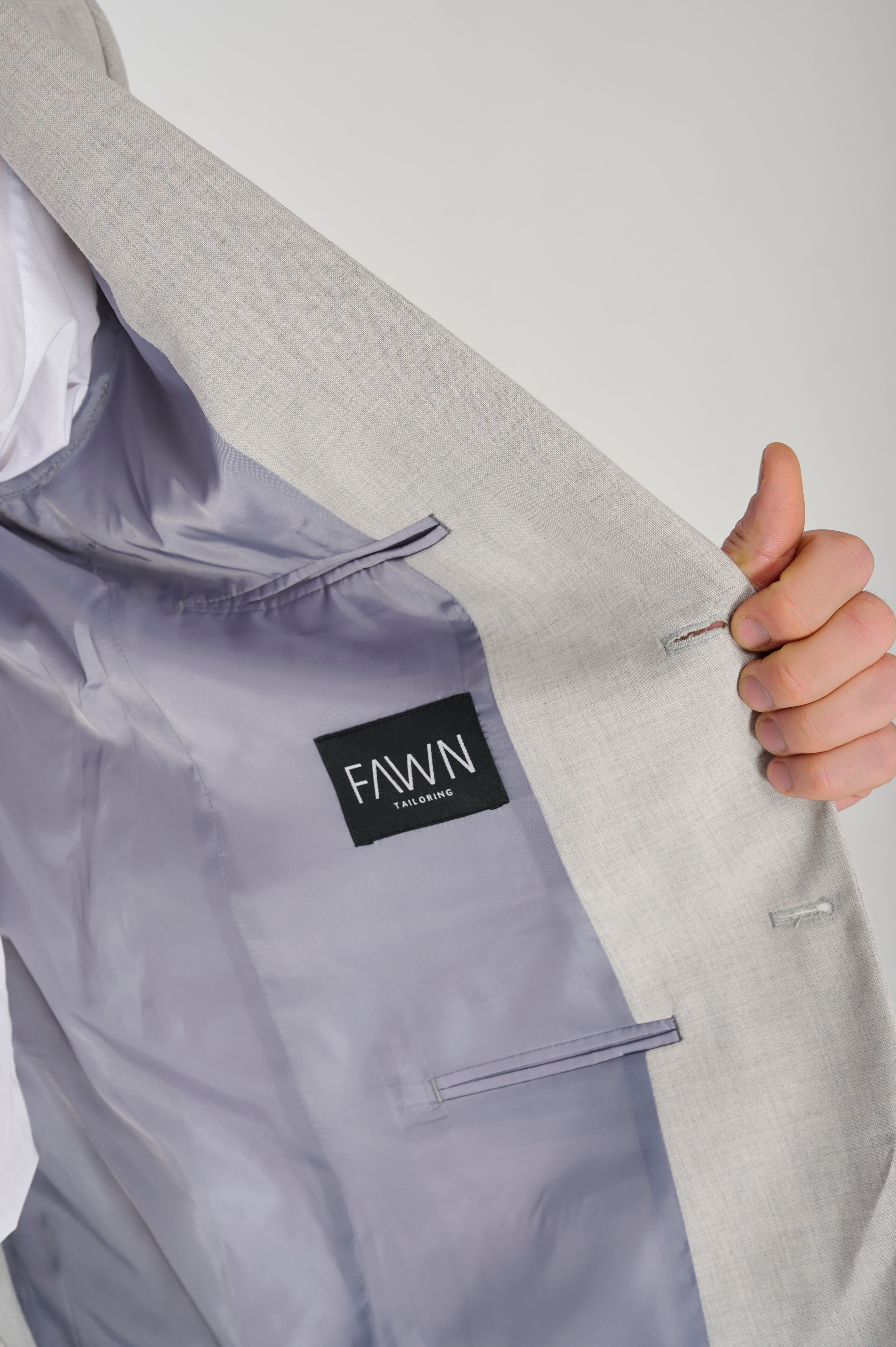 Alex Fawn Single Breasted 2 Piece Suit RRP £199