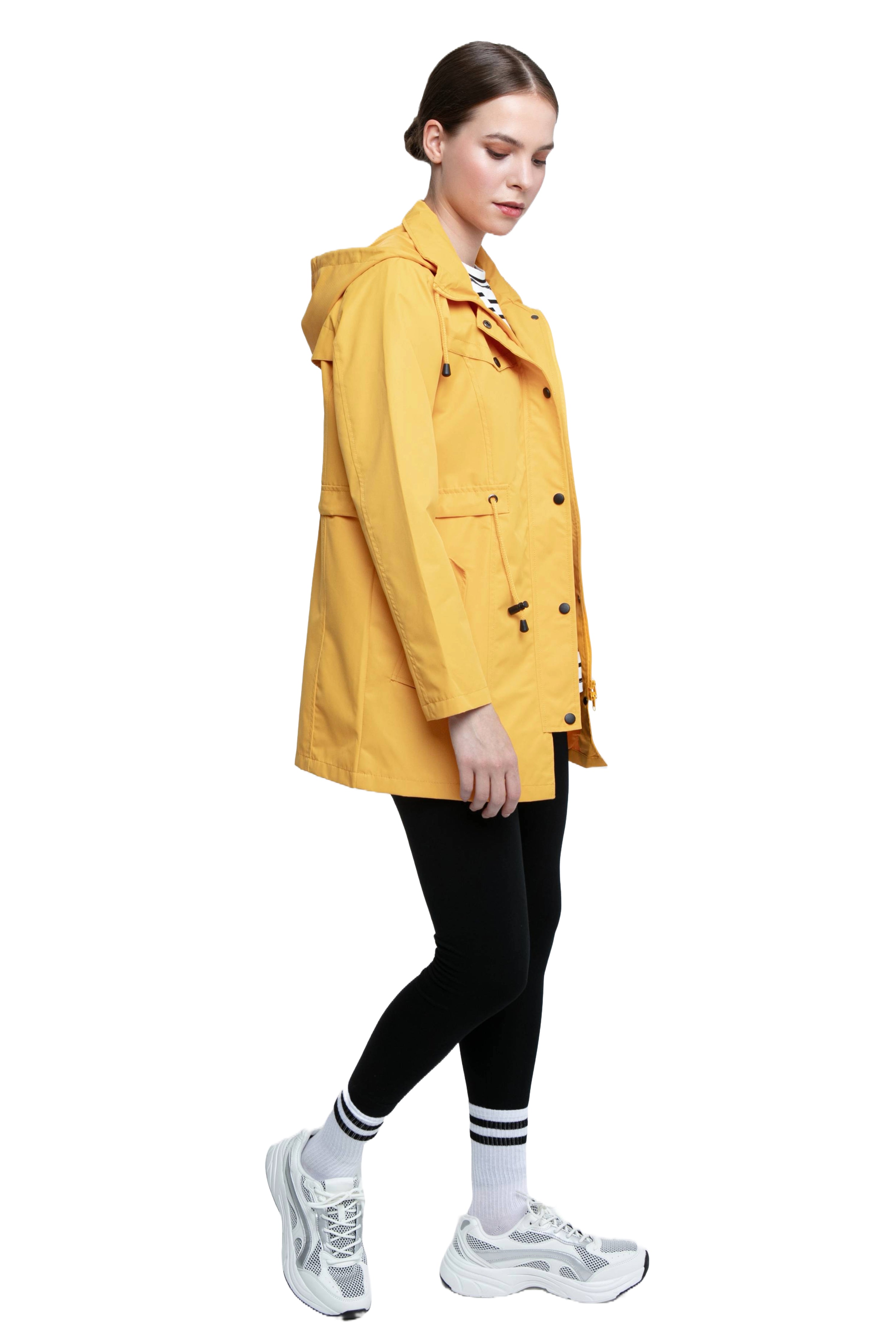 Elle Festival Short Parka in Yellow RRP £129