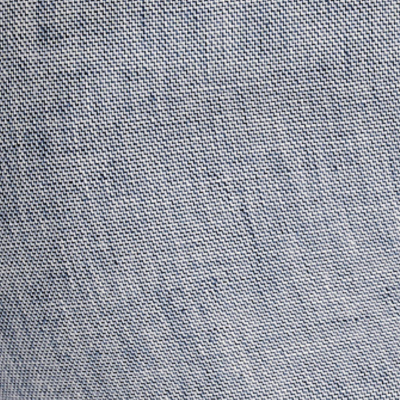 Giacomo Slim Fit Cotton Linen Suit Trousers in Chambray RRP £75