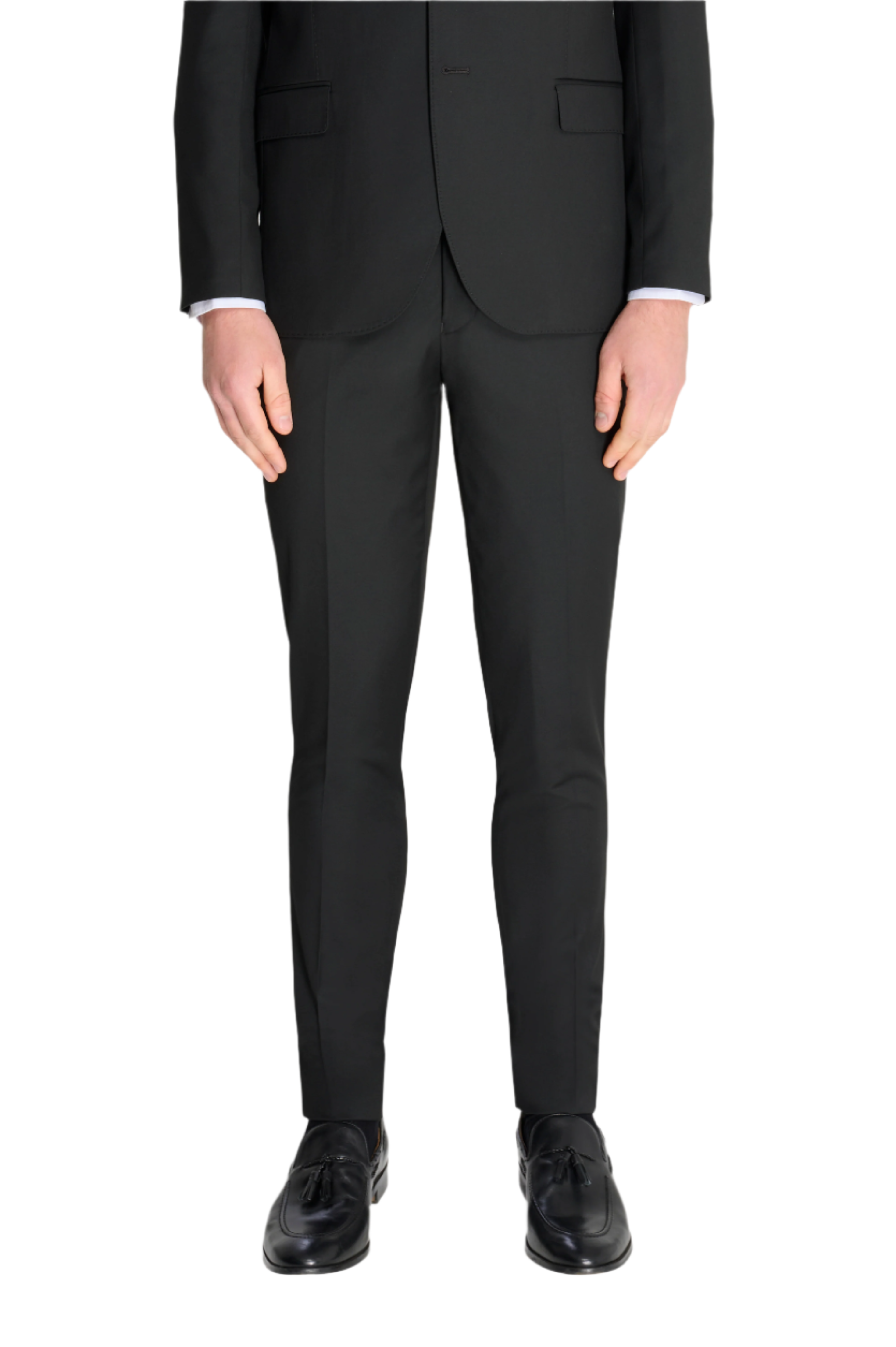 Carter & Jones Edina Plain Trousers in Black RRP £60