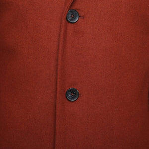 Harry Brown Rust Wool Overcoat RRP £135