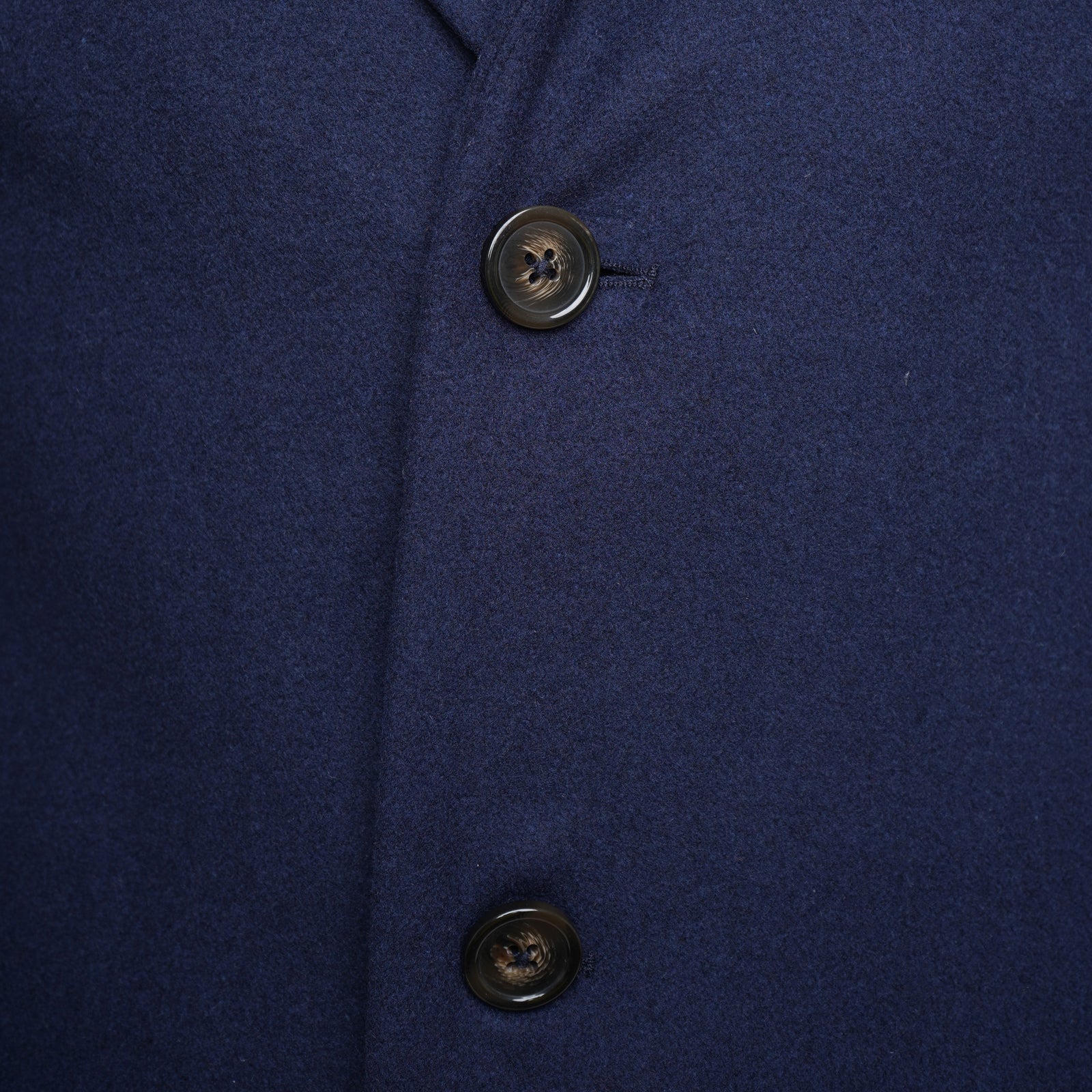 Harry Brown Navy Wool Overcoat RRP £135