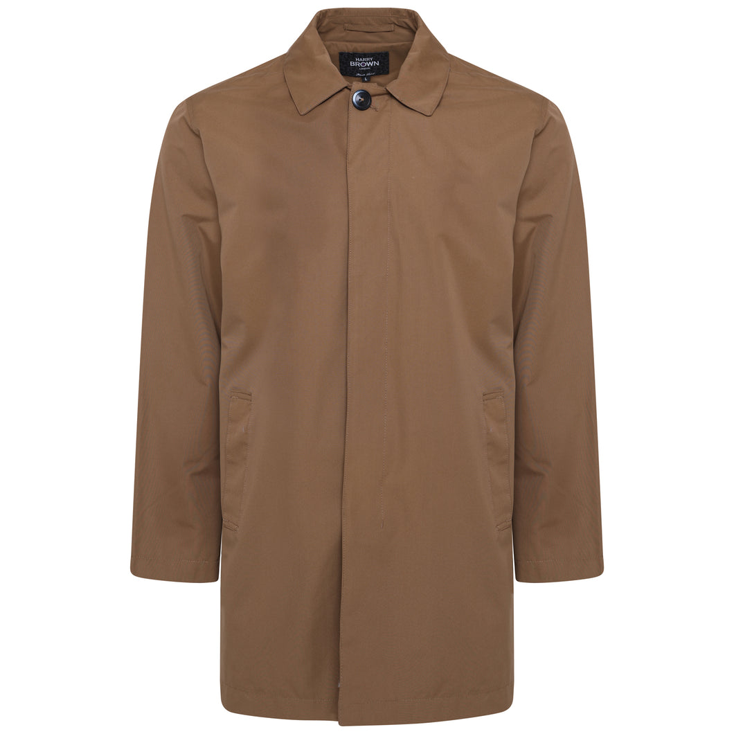 Harry Brown Mud Single Breasted Trench Coat RRP £139