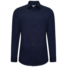 Load image into Gallery viewer, Harry Brown Cotton Shirt in Navy RRP £80
