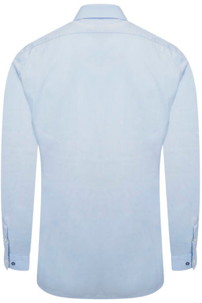 Harry Brown Cotton Shirt in Sky Blue RRP 380