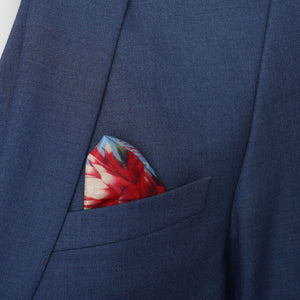 Harry Brown 3 Piece Slim Fit Suit in Blue Plain RRP £245