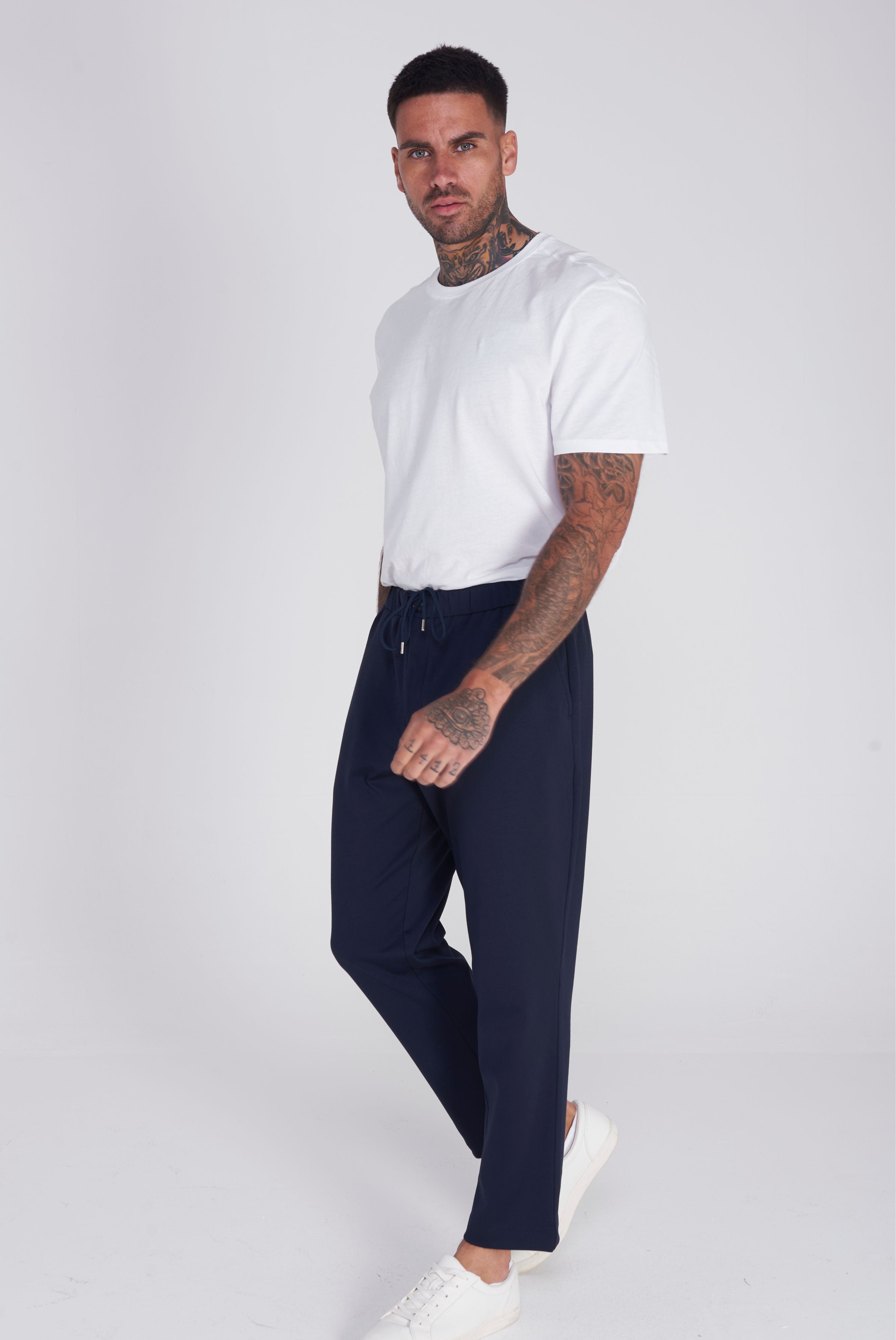 Girona Harry Brown Trouser in Navy RRP £80