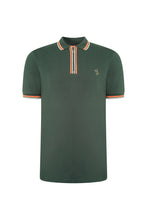 Load image into Gallery viewer, Extra-Tall Grey Hawk Polo Pique in Green with Taping RRP £90
