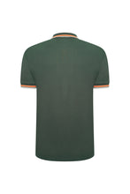 Load image into Gallery viewer, Grey Hawk Polo Pique in Green with Taping RRP £90
