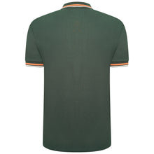 Load image into Gallery viewer, Grey Hawk Polo Pique in Green with Taping RRP £90
