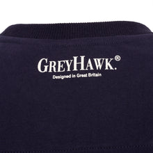 Load image into Gallery viewer, Grey Hawk Essential Logo T-Shirt in Navy RRP £42
