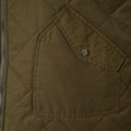 Grey Hawk Quilted Gilet in Khaki RRP £99