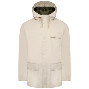 Harry Brown Stone Cotton Hooded King size Coat RRP £129