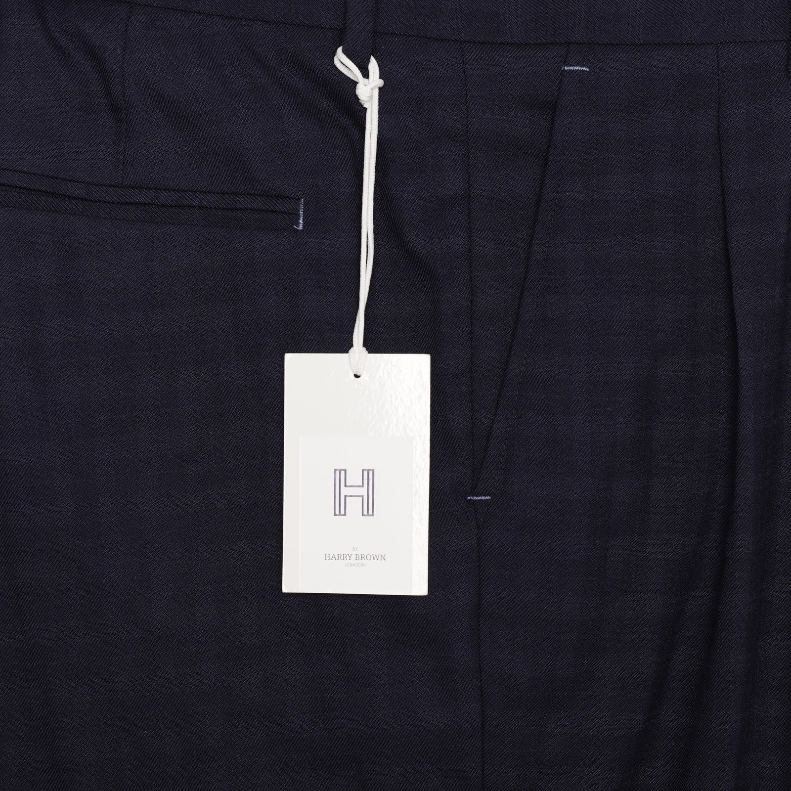 Harry Brown Trousers in Navy Check