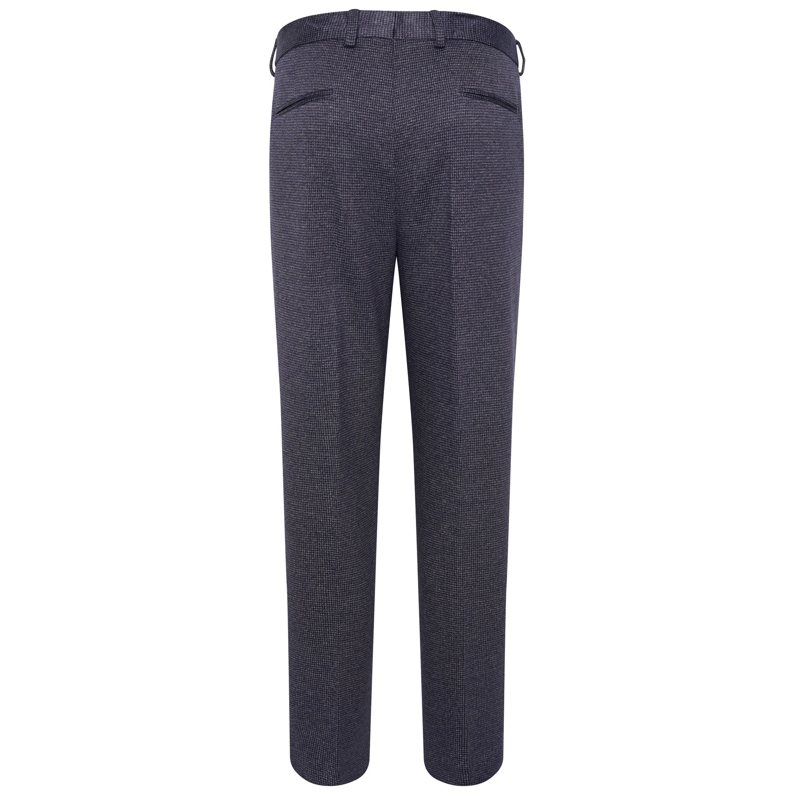 Harry Brown Trousers in Blue Texture