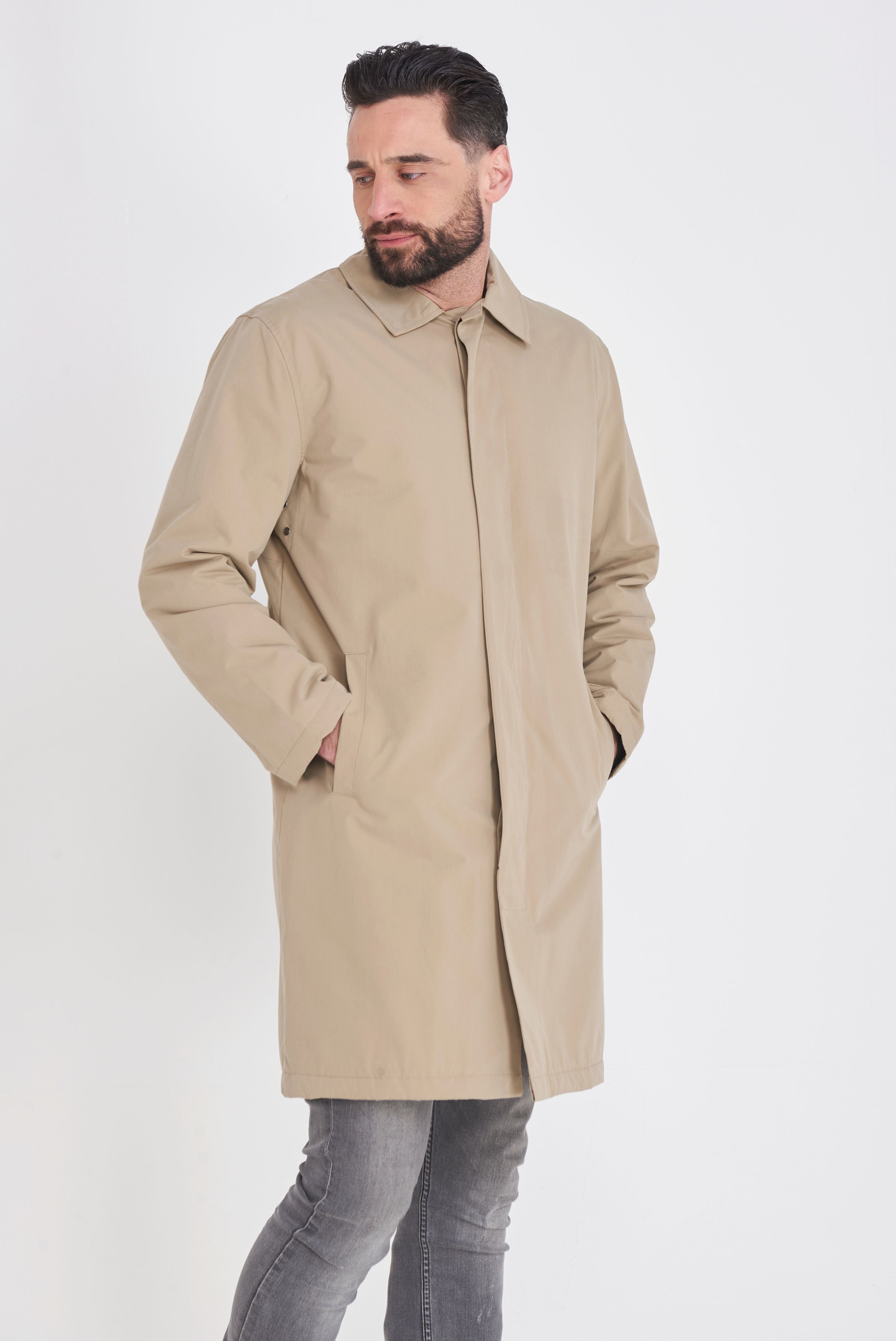 Carter & Jones Stone Rain Coat RRP £129