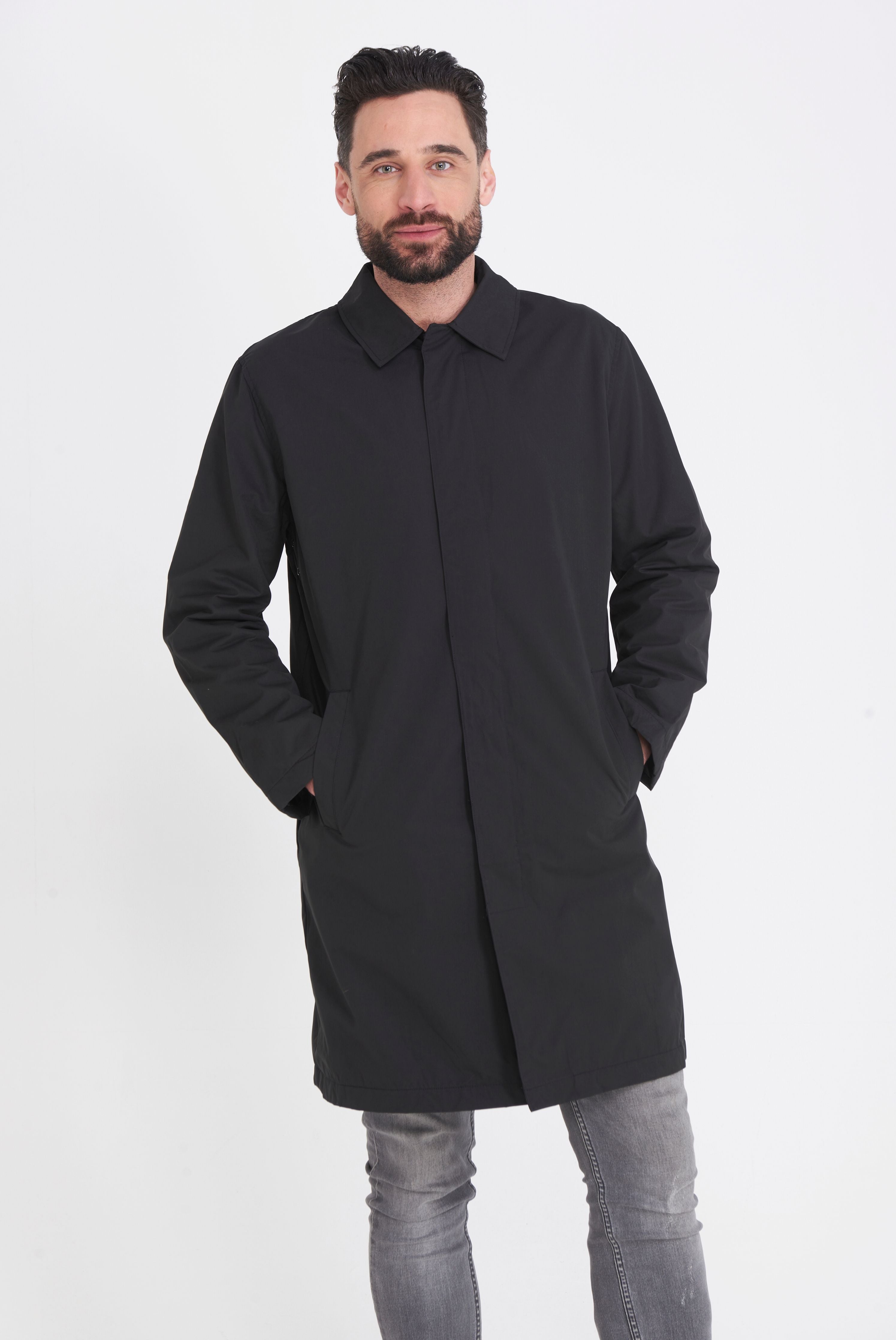 Carter & Jones Black Rain Coat RRP £129