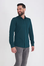 Load image into Gallery viewer, Harry Brown Pique Shirt in Pine RRP £80
