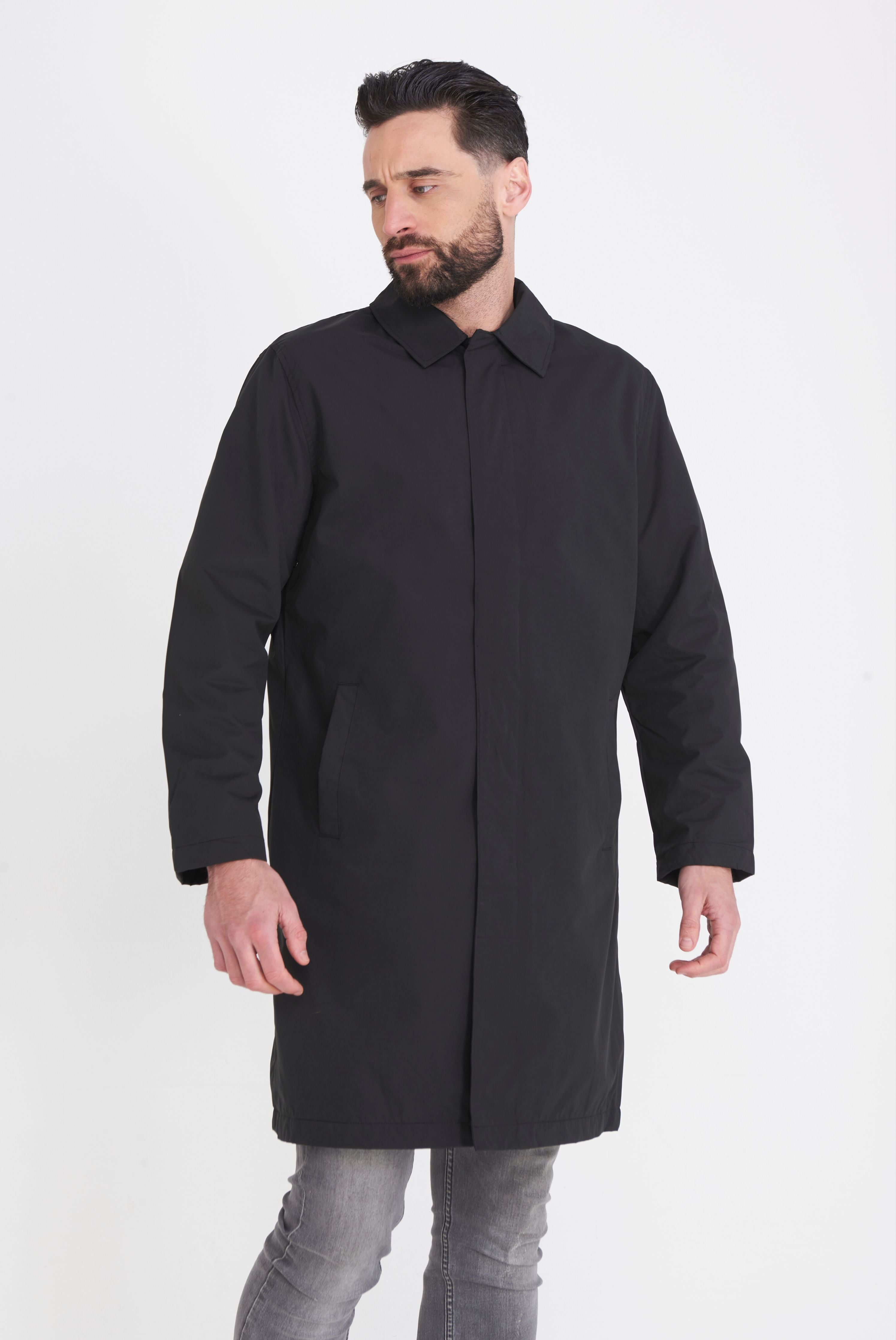 Carter & Jones Black Rain Coat RRP £129