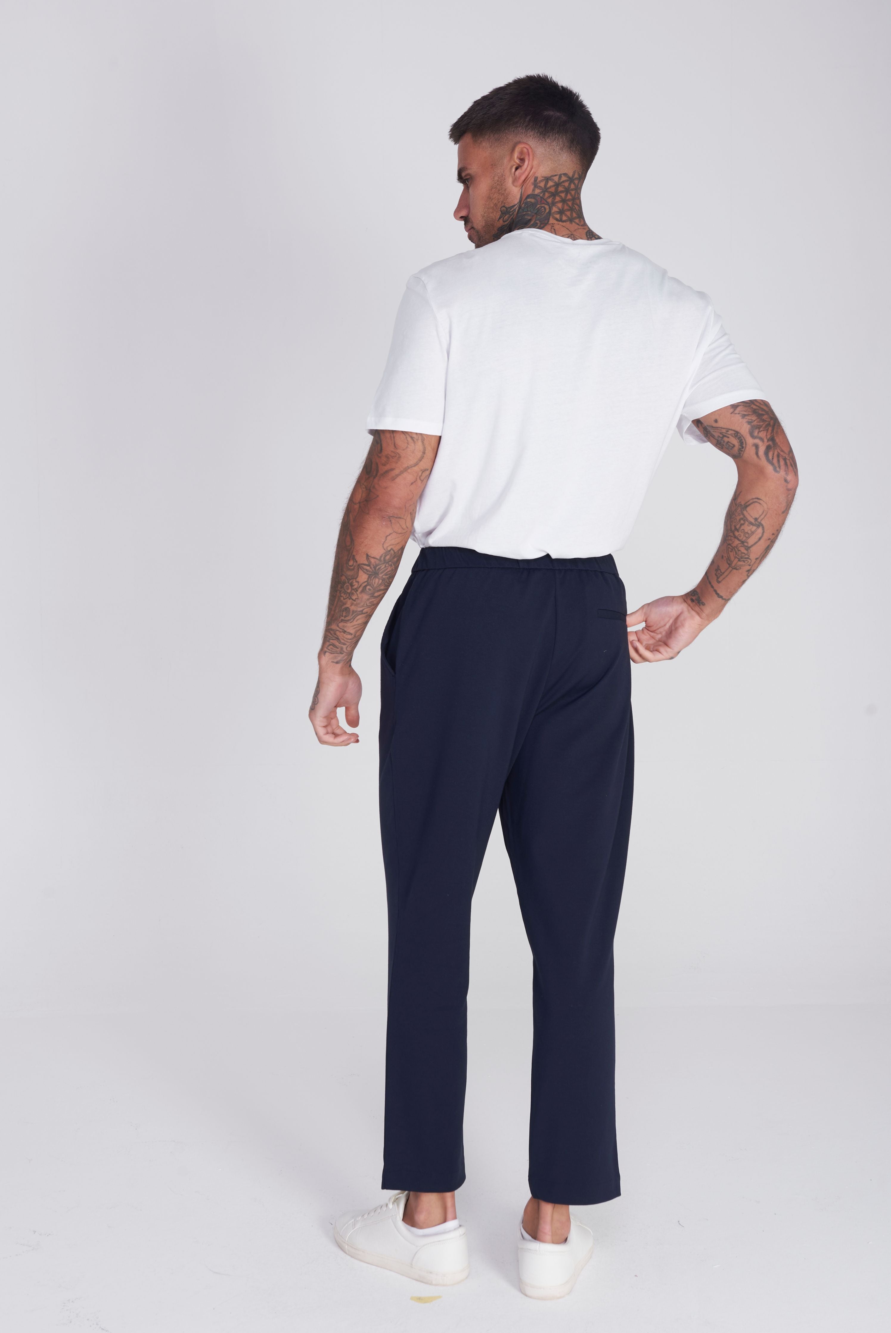 Girona Harry Brown Trouser in Navy RRP £80