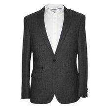 Load image into Gallery viewer, Harry Brown Charcoal Wool Blend Tailored Fit Blazer
