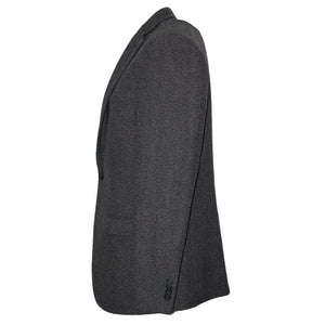 Harry Brown Charcoal Wool Blend Tailored Fit Blazer