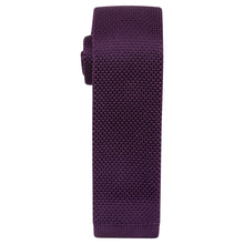 Load image into Gallery viewer, Harry Brown Arthur Burgundy Knitted Tie RRP £17
