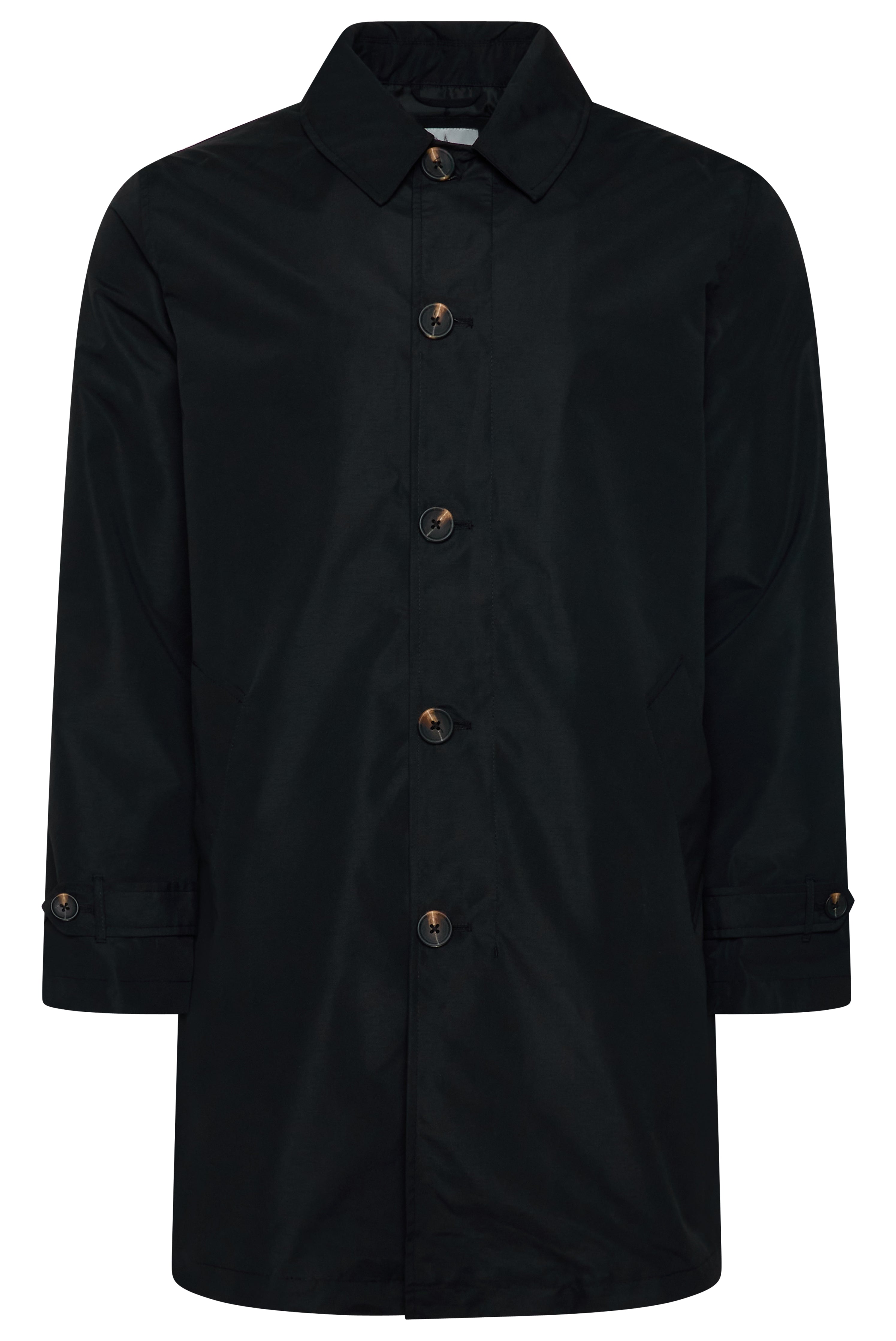 James Grey Hawk Basic Raincoat in Back RRP £129