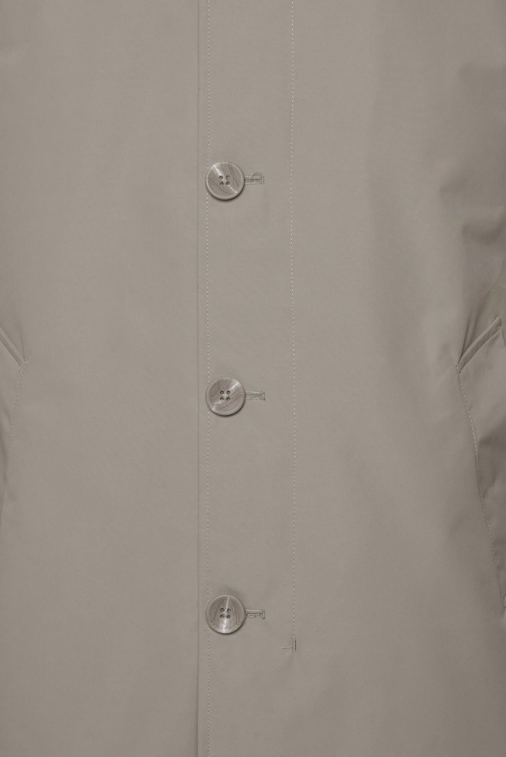 James Grey Hawk Basic Raincoat in Stone RRP £129