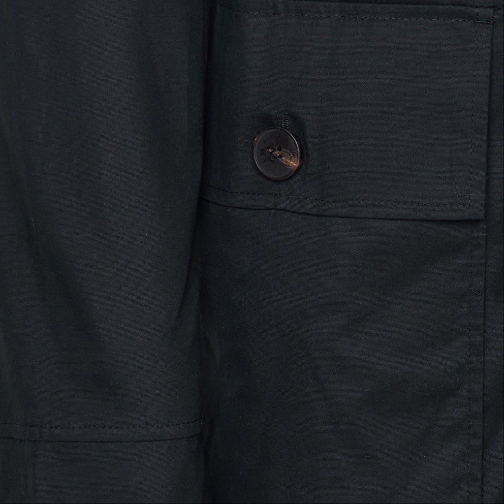 Elle Waxed Cotton Long Coat RRP £189