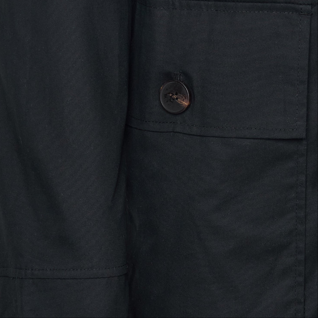 Elle Waxed Cotton Long Coat RRP £189