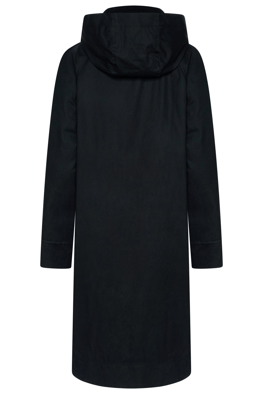 Elle Waxed Cotton Long Coat RRP £189