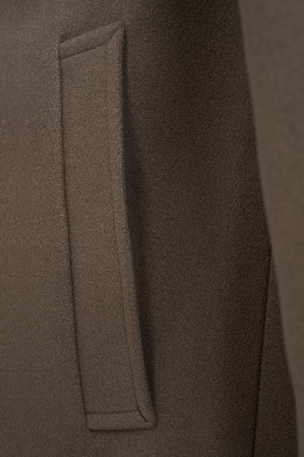 Harold Plain Faux Wool Overcoat RRP £149