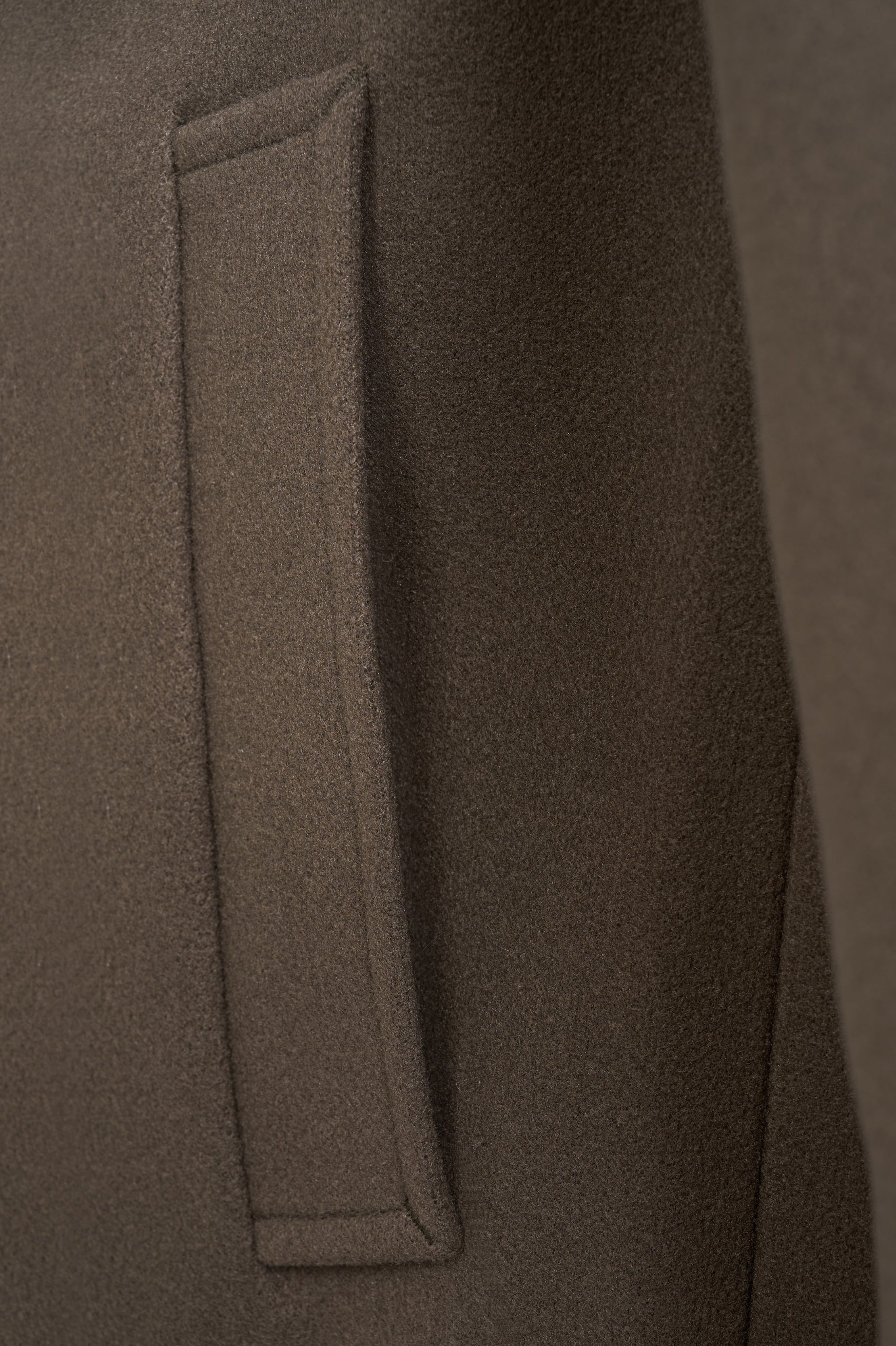 Harold Plain Faux Wool Overcoat RRP £149