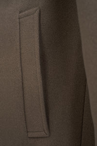 Harold Plain Faux Wool Overcoat RRP £149