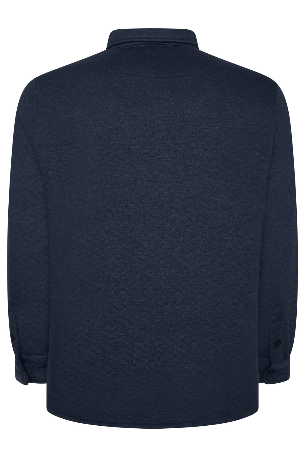 Virgil Quilted Overshirt Blue RRP £100