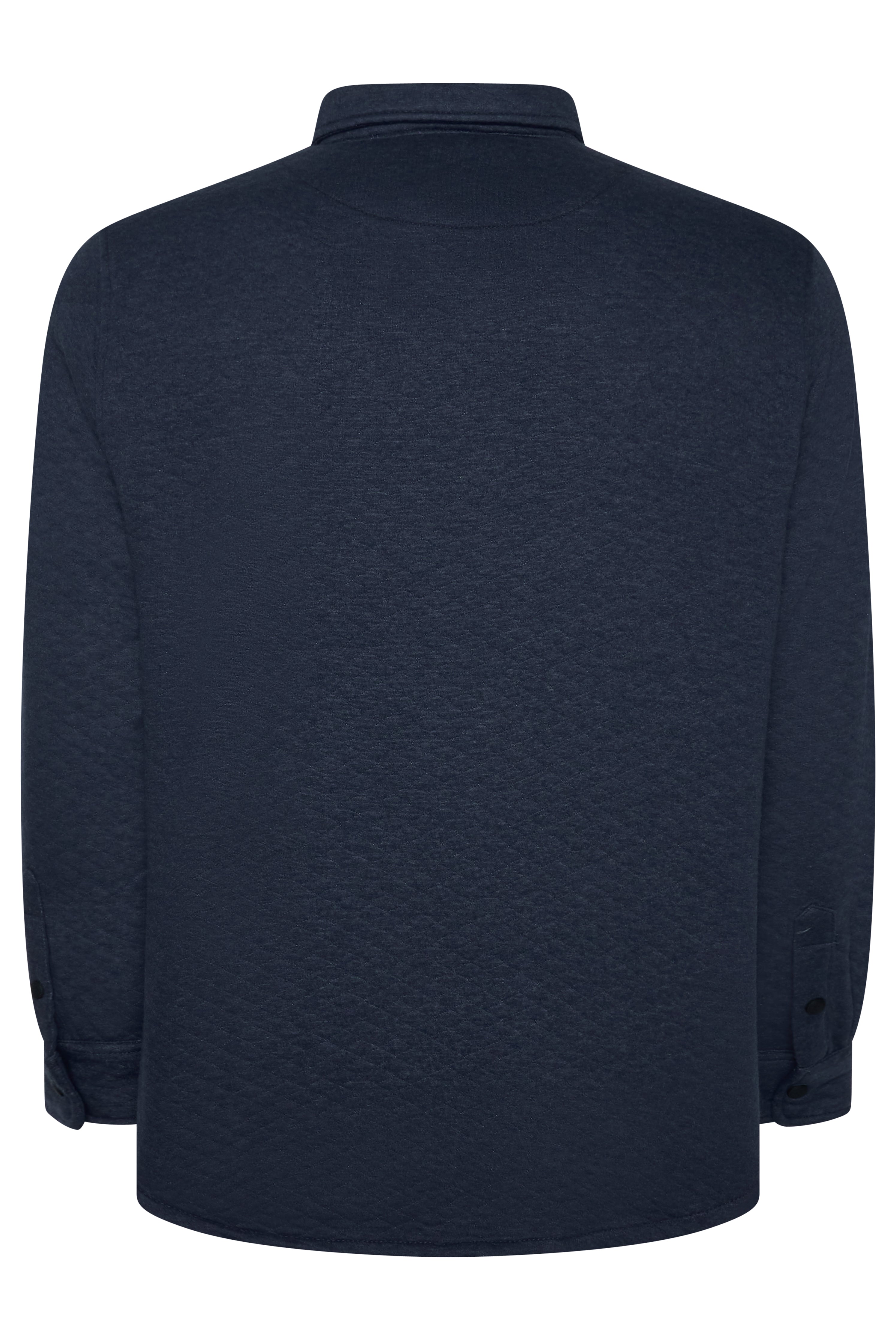 Virgil Quilted Overshirt Blue RRP £100