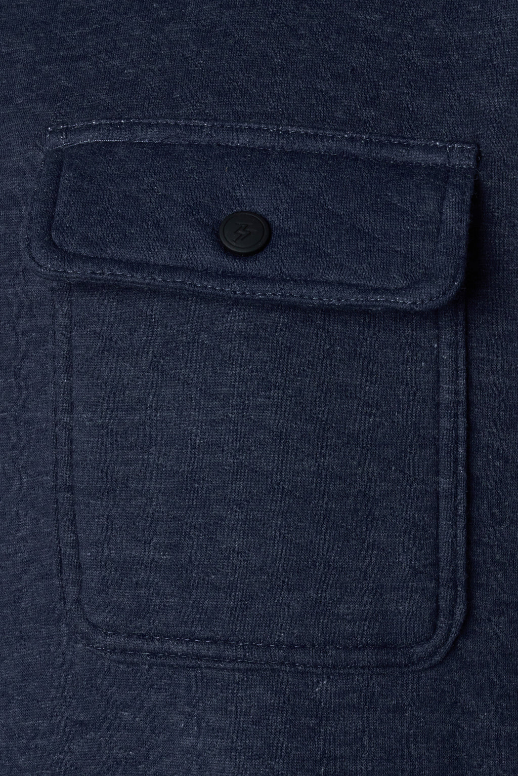 Virgil Quilted Overshirt Blue RRP £100